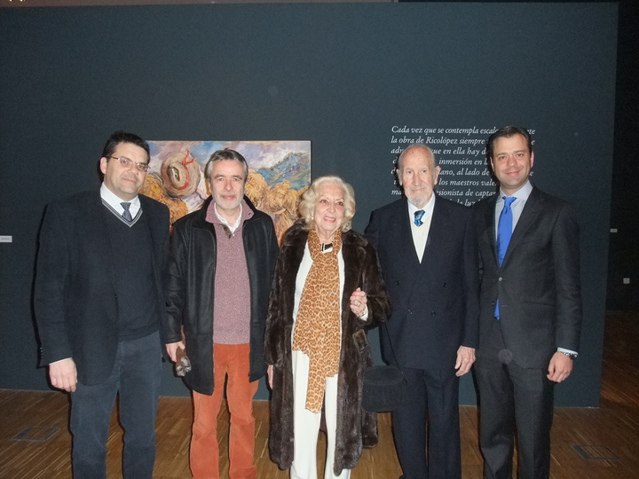 Inauguración exposición de Ricolópez 'Retrospectiva. 60 años de pintura'
