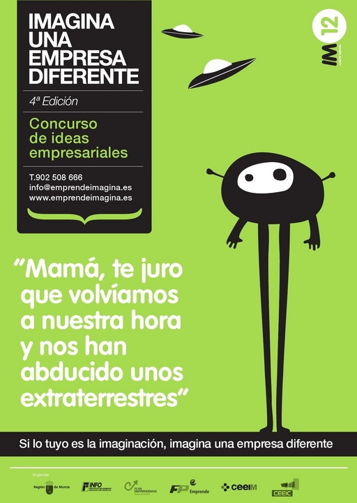 Cartel del concurso 'Imagina una empresa diferente'