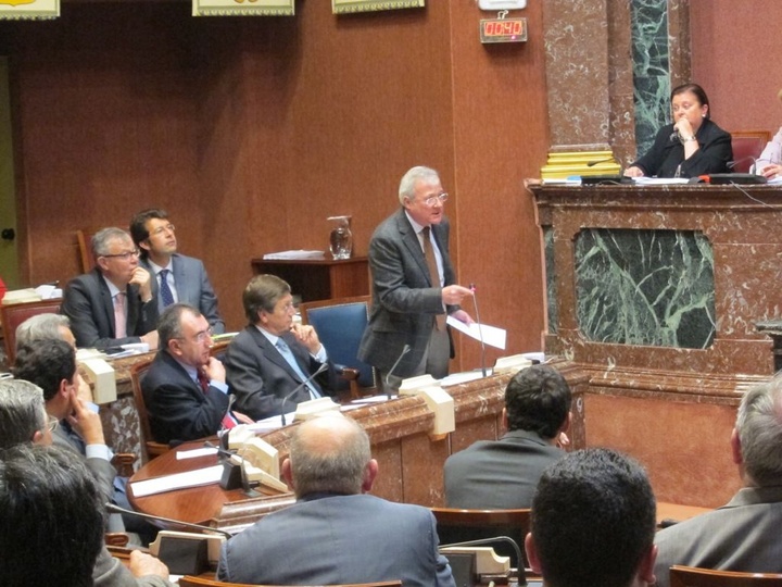 Comparecencia Valcárcel en la Asamblea