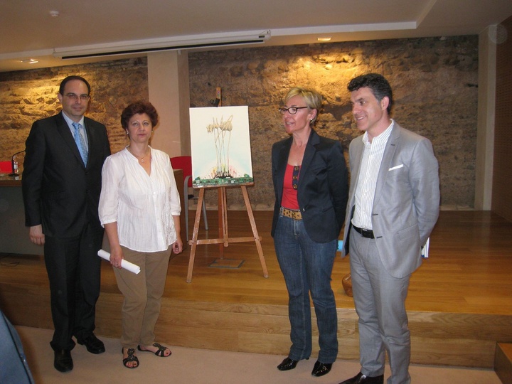 El director general de Industrias Culturales y de las Artes en la presentación de Venagua XXI