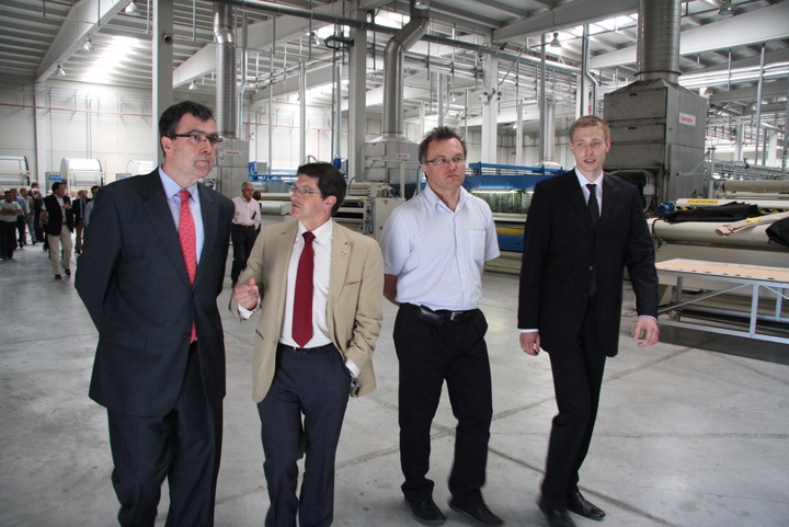 Inauguración fábrica de curtidos de capital ruso en el municipio de Lorca