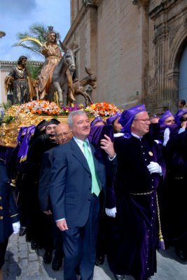 Procesión de Domingo de Ramos en Cieza