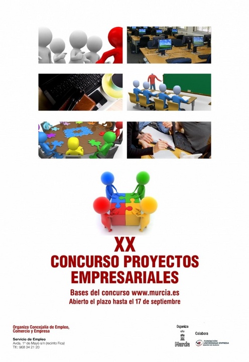 XX Concurso Proyectos Empresariales Ayuntamiento de Murcia