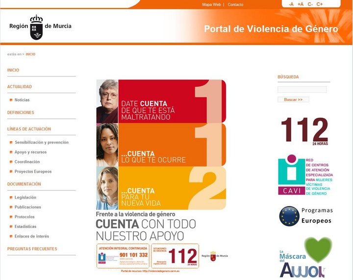 Portal Integral de Violencia de Género de la Región de Murcia