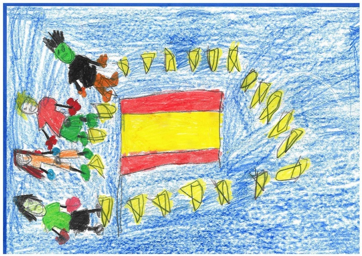 Trabajos premiados en el concurso de dibujo