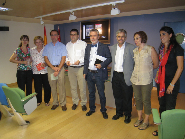 El director general de Bienes Culturales, Francisco Giménez, durante la presentación de la programación de los museos
