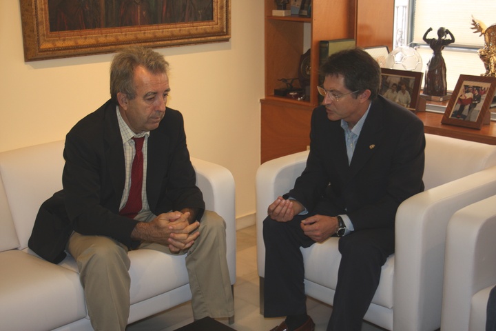 El consejero de Agricultura y Agua visita Lorca