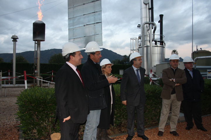 Inauguración planta cogeneración depuradora Murcia-Este