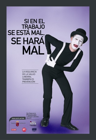 Si en el trabajo se está mal, se hará mal