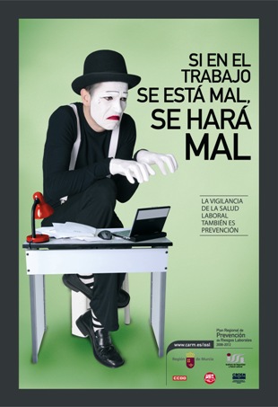 Si en el trabajo se está mal, se hará mal