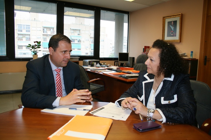 Reunión con el presidente de la Asociación de Promotores Inmobiliarios de la Región de Murcia