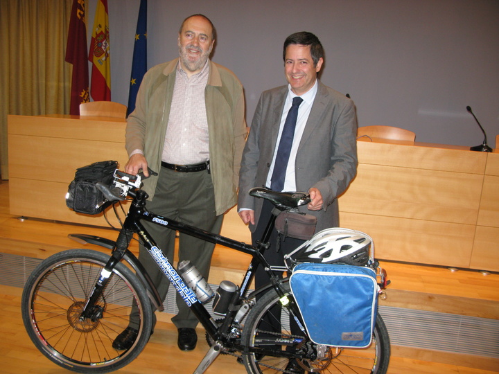 Presentación ruta de la Vera Cruz en Bicicleta