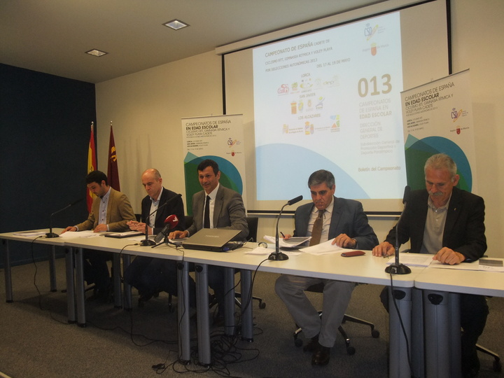 Presentación Campeonato de España Deporte en Edad Escolar