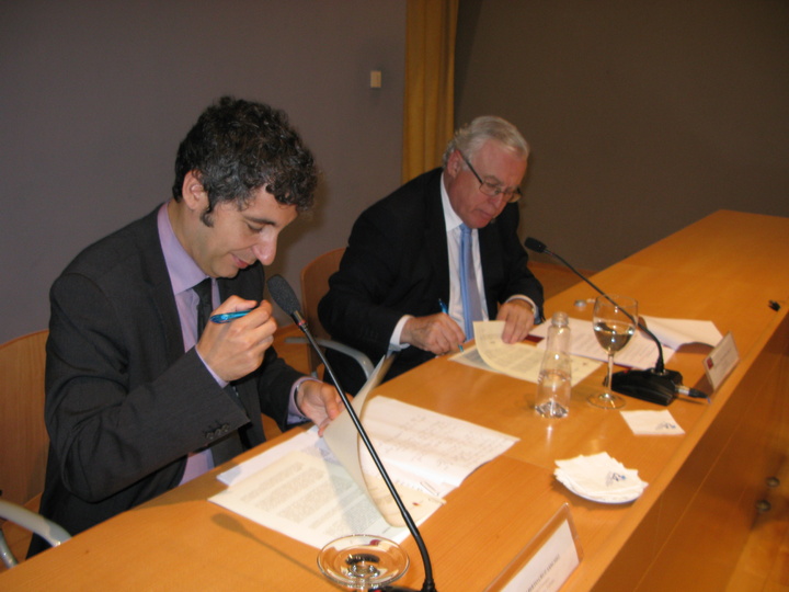 Firma de convenio con la UMU