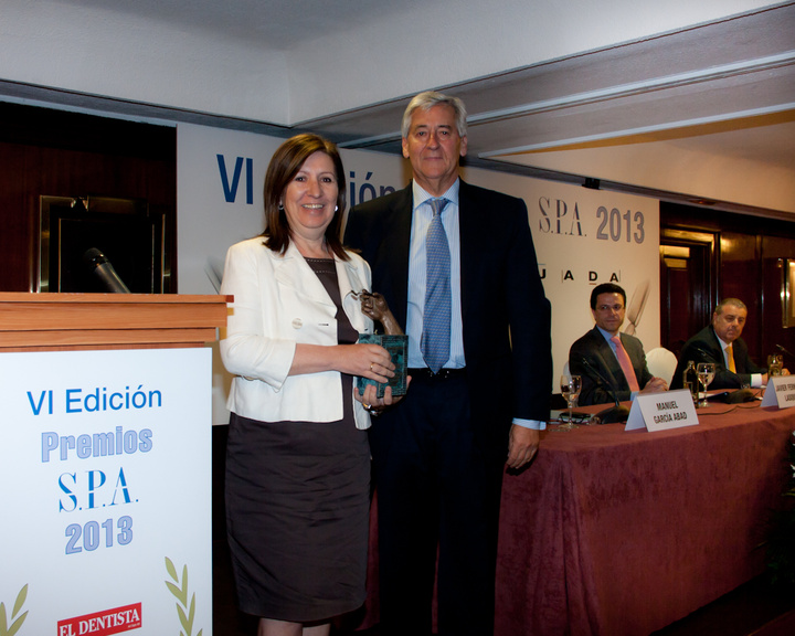 Premio SPA 2013 a la Consejería de Sanidad por su apoyo a la salud bucodental