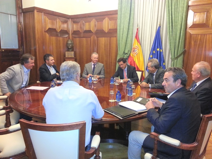 Reunión con el subsecretario de Estado, Jaime Haddad