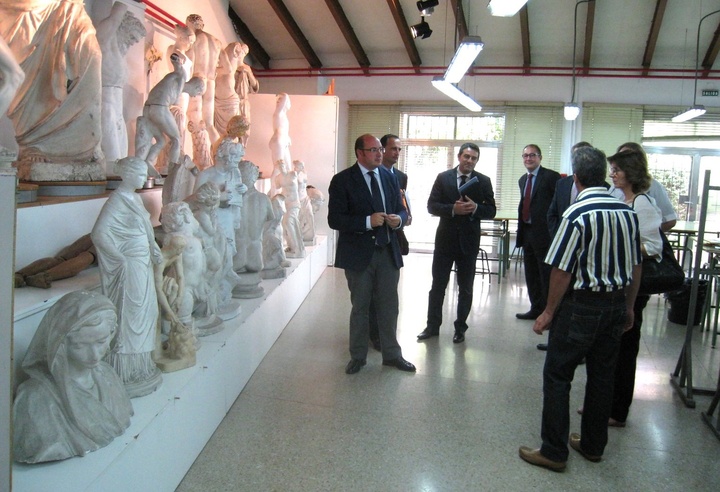 Visita a la Escuela de Arte de Murcia