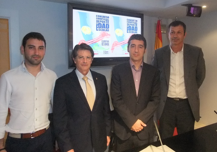 Presentación del 'Congreso Europeo del Deporte en Edad Escolar'