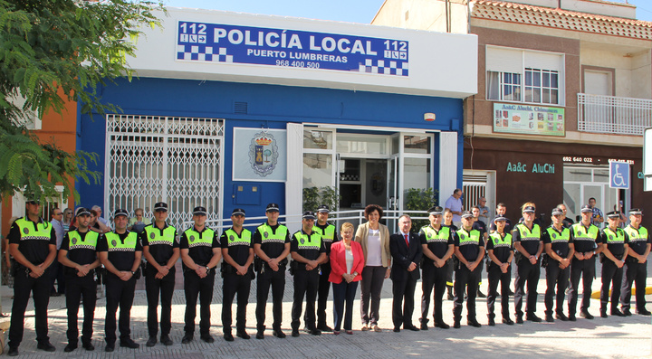 Inauguración de las nuevas dependencias de la Policía Local de Puerto Lumbreras