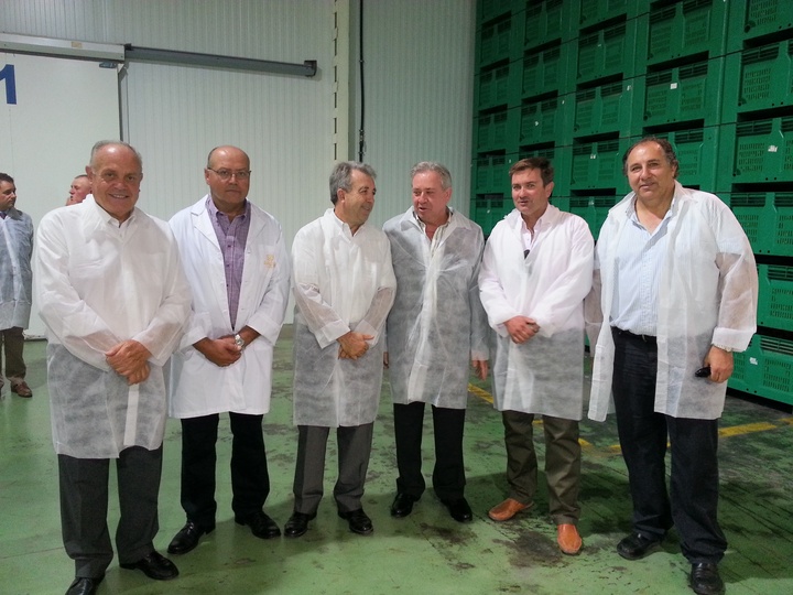 Visita a la cooperativa hortofrutícola Suresco