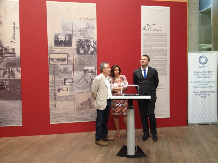 Inauguración de la exposición 'Lituania: Ciurlionis'