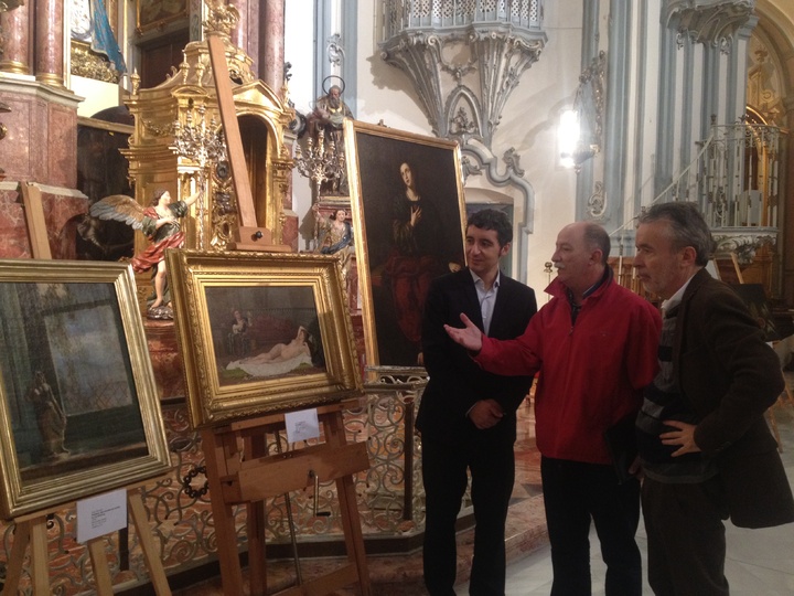 Inauguración de la exposición de piezas restauradas por el Centro de Restauración durante 2013