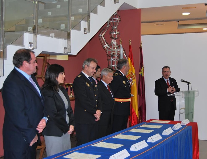Acto del Día del Patrón de la Policía Local de Fuente Álamo (1)