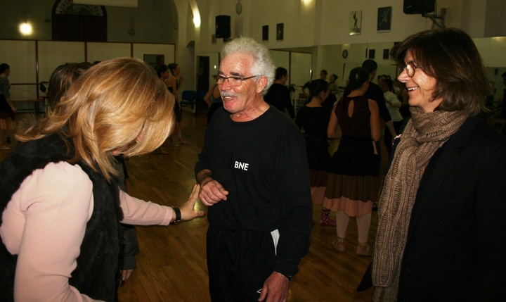 Clase magistral del coreógrafo José Mata en el Conservatorio Superior de Danza
