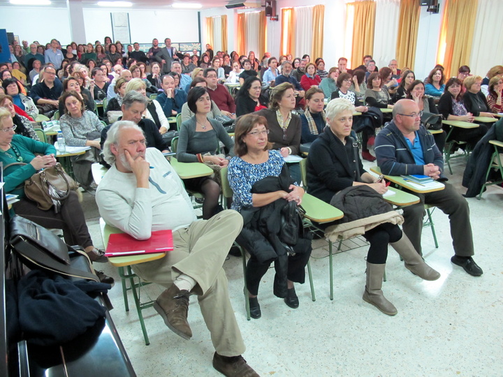 Alumnos del curso de iniciación de inglés