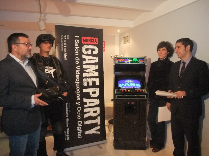 Presentación de 'Murcia Game Party'