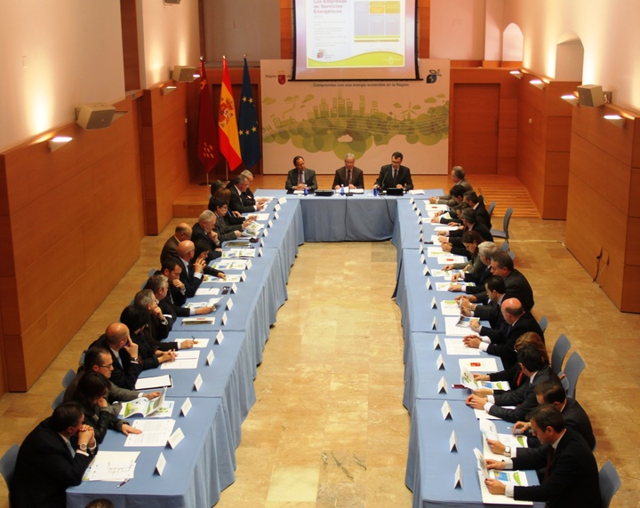 Valcárcel preside la presentación del proyecto europeo Elena en el marco del Pacto de los Alcaldes (II)