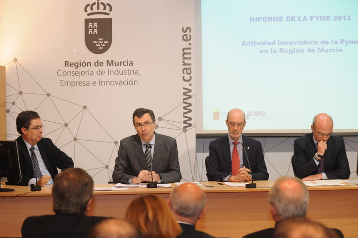Presentación informe sobre la 'Actividad innovadora de la Pyme industrial de la Región de Murcia'