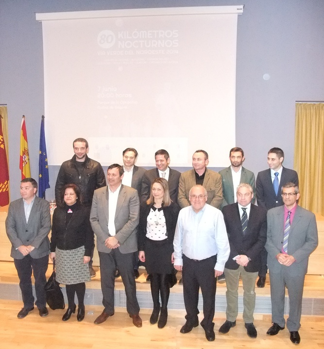 Presentación de la maratón nocturna de la Vía Verde del Noroeste