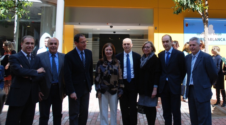 Palacios inaugura el Centro de Salud de Floridablanca