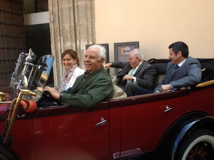 Presentación del Rally de Coches Antiguos y Clásicos 2014