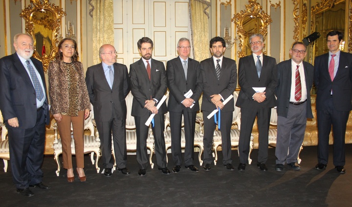 Valcárcel preside la entrega de los XX Premios de Periodismo Europeo 'Salvador de Madariaga' (1)