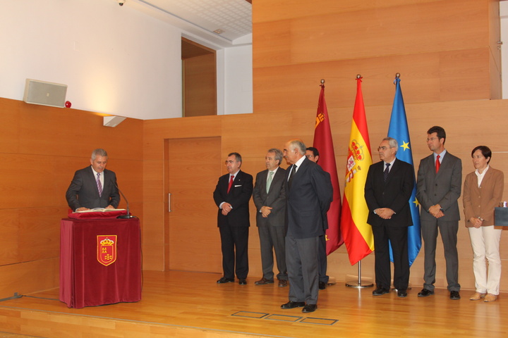 Toma de posesión del secretario general de la Consejería de Sanidad y Política Social, Martín Quiñonero Sánchez