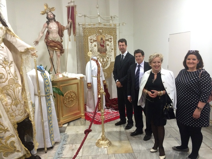 El consejero Juan Carlos Ruiz visita las cofradías de la Semana Santa de Lorca (5)