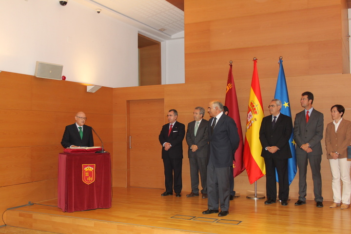 Toma de posesión del secretario general de la Consejería de Fomento, Obras Públicas y Ordenación del Territorio, Amador López García