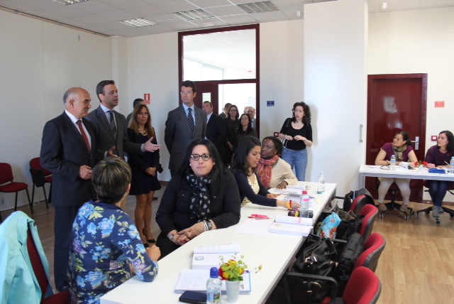 Visita del presidente Alberto Garre al municipio de Yecla (III)