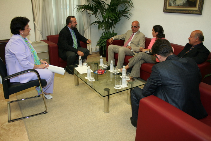 De Heras recibe a representantes del Kurdistán iraquí