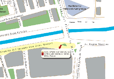 Plano-Avenida Infante Don Juan Manuel