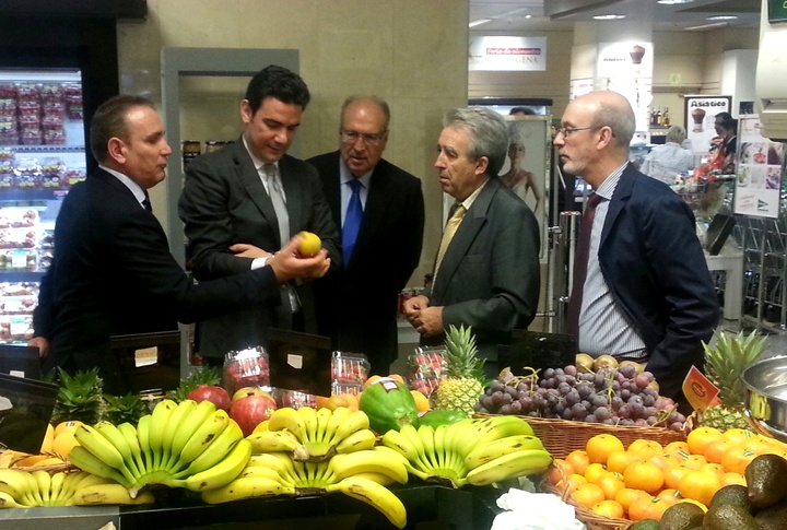 Inauguración de la Feria de la Alimentación de El Corte Inglés de Cartagena