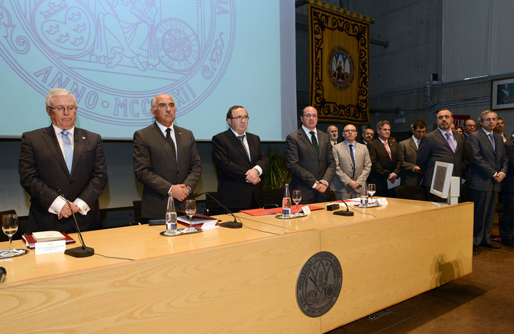 El jefe del Ejecutivo Regional preside el acto de toma de posesión de José Orihuela Calatayud como rector de la Universidad de Murcia