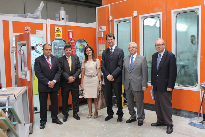 El consejero de Industria, Turismo, Empresa e Innovación visita la Federación Regional de Empresario