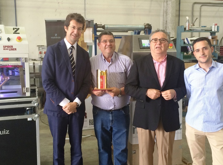 La empresa de mecanizados y automatización industrial Matriruiz S.L. ha sido galardonada con el Premio de Oro a la Innovación en la Feria Mundial Metpack