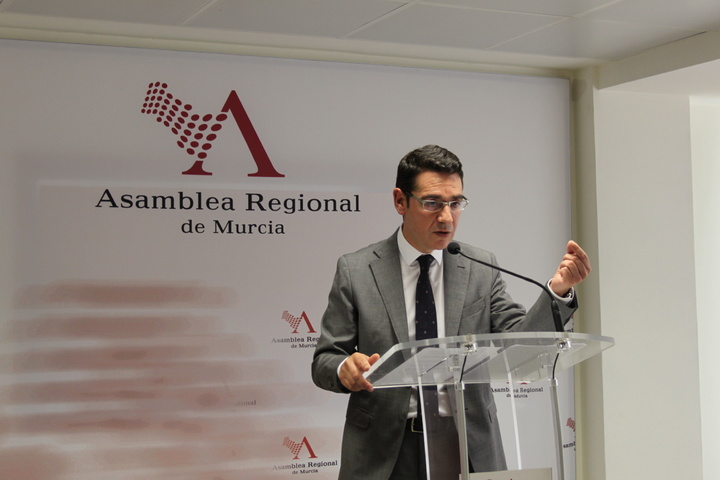 Comparecencia del consejero de Presidencia en la Asamblea Regional