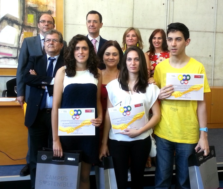 Entrega de premios de la V Olimpiada de Economía y Empresa