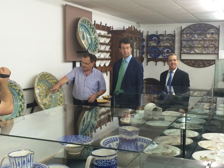 Juan Carlos Ruiz visita el Museo de la Huerta de Alcantarilla