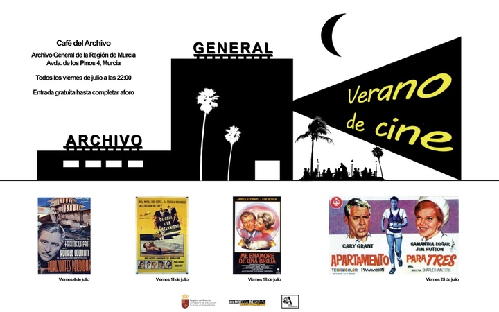 Cine de verano en el Archivo Regional